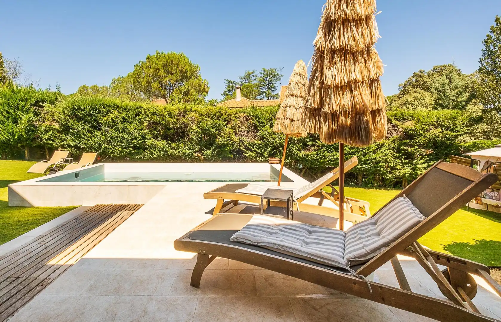 Terrassa de Casa o xalet en venda en Guadarrama amb Aire condicionat, Calefacció i Jardí privat
