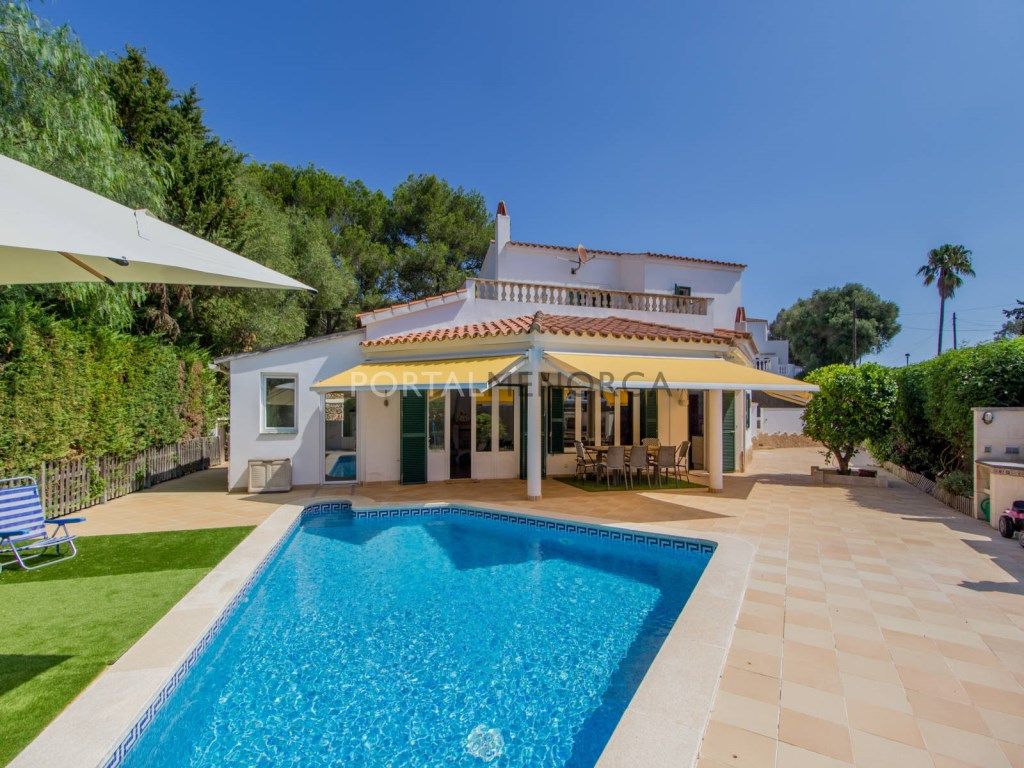 Exterior view of House or chalet for sale in Alaior  with Air Conditioner, Private garden and Swimming Pool