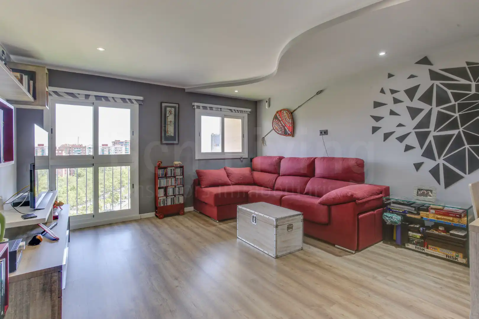 Sala d'estar de Dúplex en venda en Barcelona
