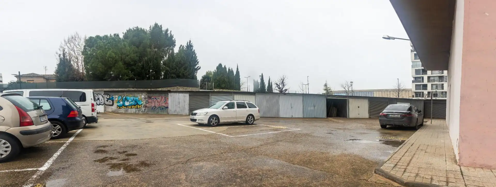 Parking of Flat for sale in Zaragoza  with Air Conditioner, Heating and Storage room