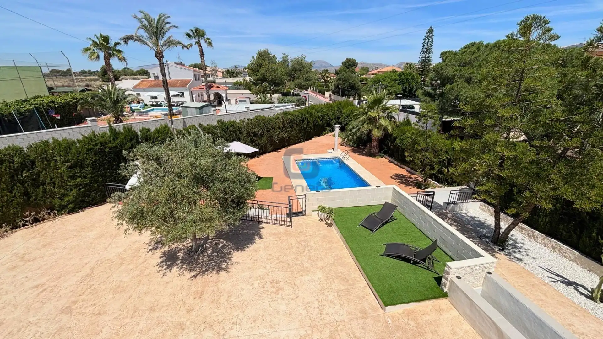 Swimming pool of Houses for sale in San Vicente del Raspeig / Sant Vicent del Raspeig  with Heating, Private garden and Terrace