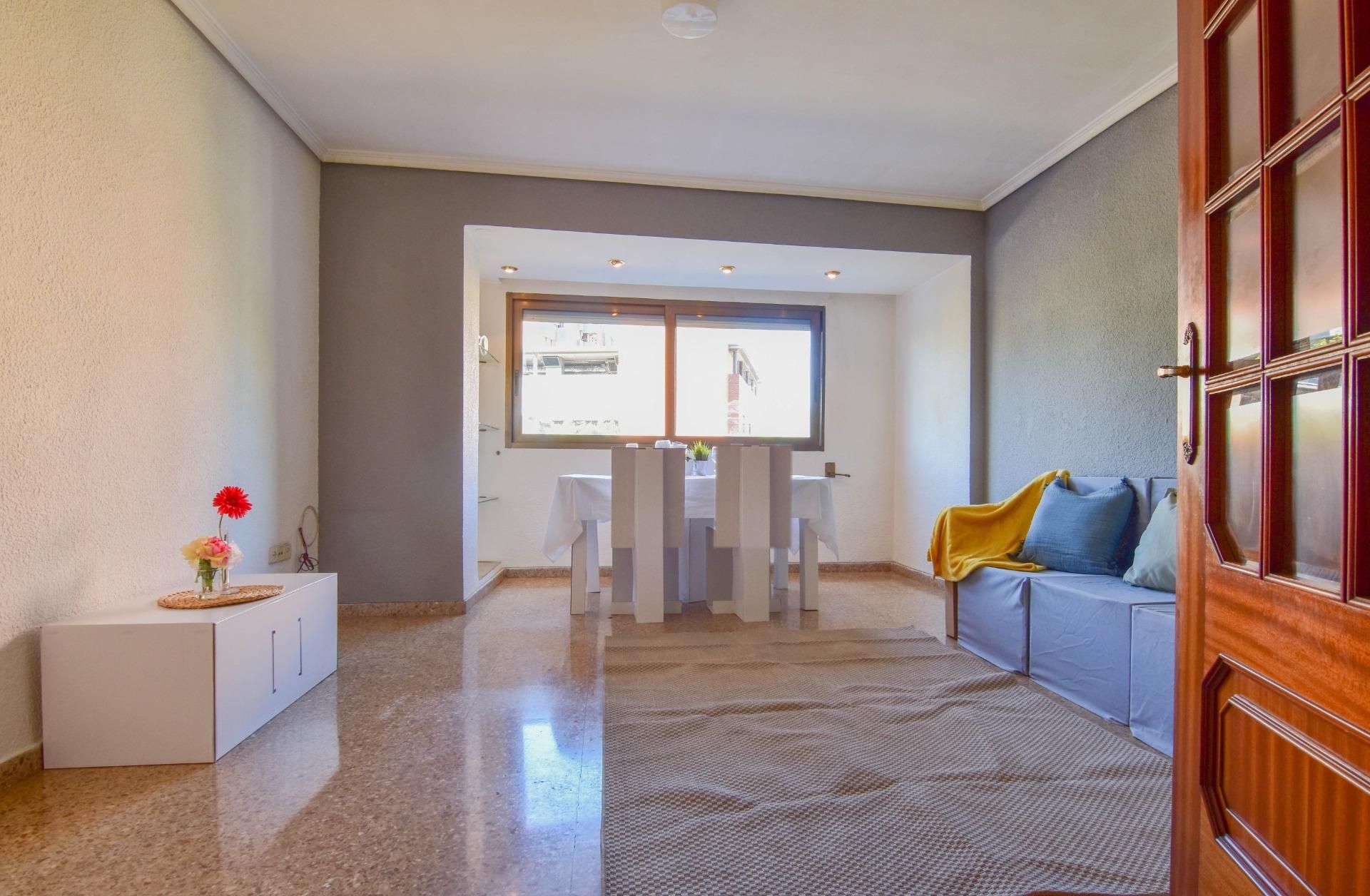 Living room of Flat for sale in  Valencia Capital