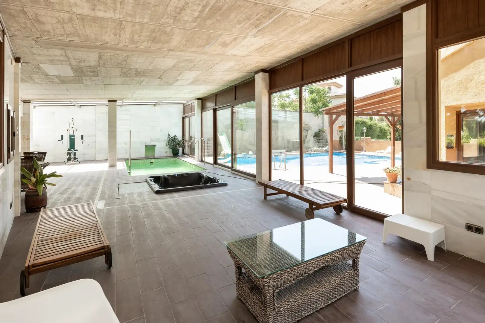 Piscina de Casa o chalet en venta en Villa de Otura con Aire acondicionado, Jardín privado y Terraza