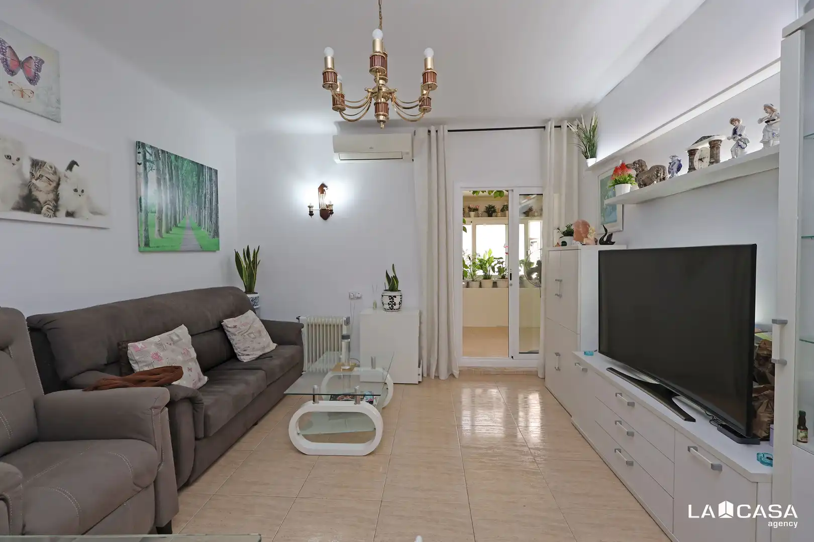 Wohnzimmer von Wohnung zum Verkauf in Esplugues de Llobregat mit Balkon