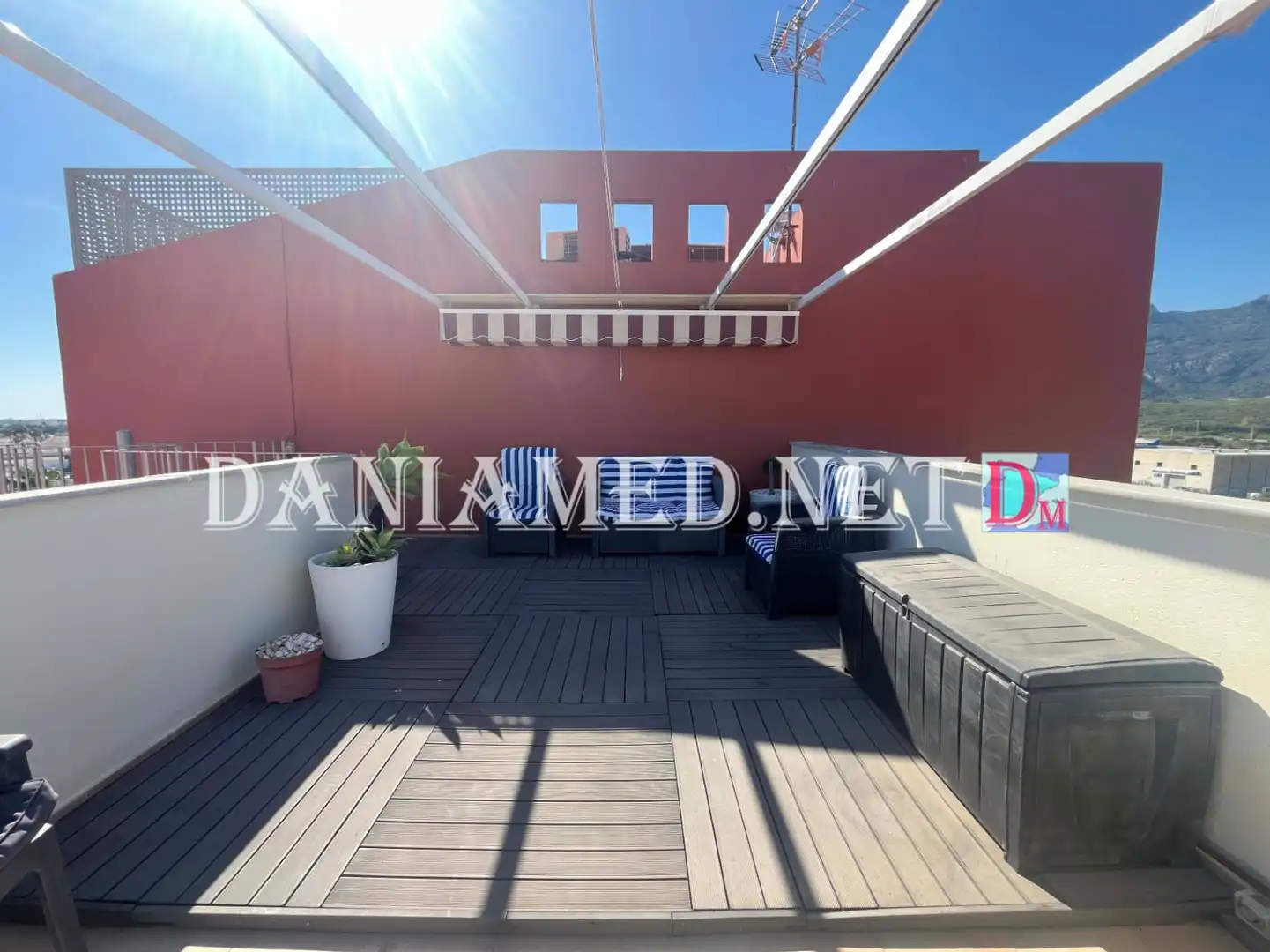 Terrace of Attic for sale in El Verger  with Air Conditioner, Heating and Private garden