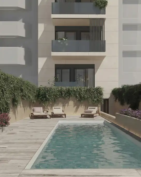 Terraza de Dúplex en venta en Esplugues de Llobregat con Aire acondicionado, Horno y Microondas