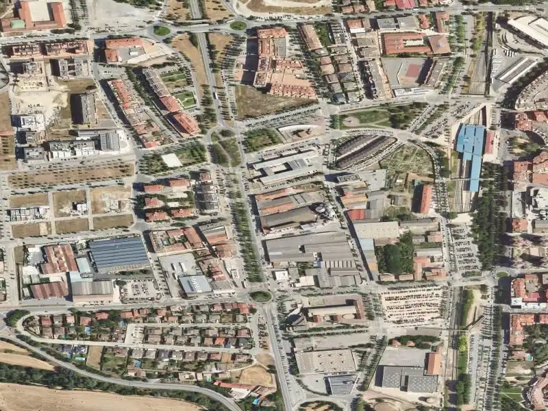 Vista exterior de Piso en venta en Vic