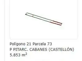 Land for sale in Cabanes