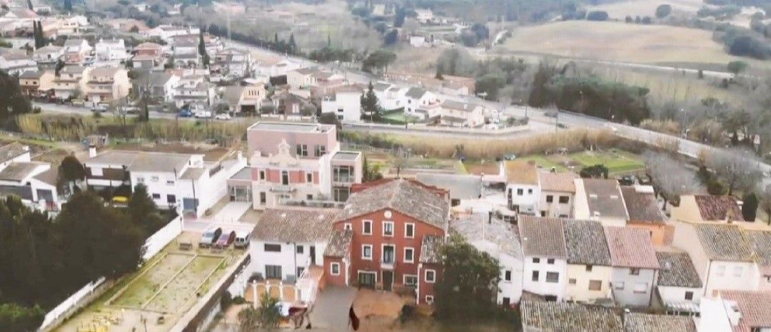 Exterior view of House or chalet for sale in Sant Fost de Campsentelles  with Heating, Private garden and Parquet flooring