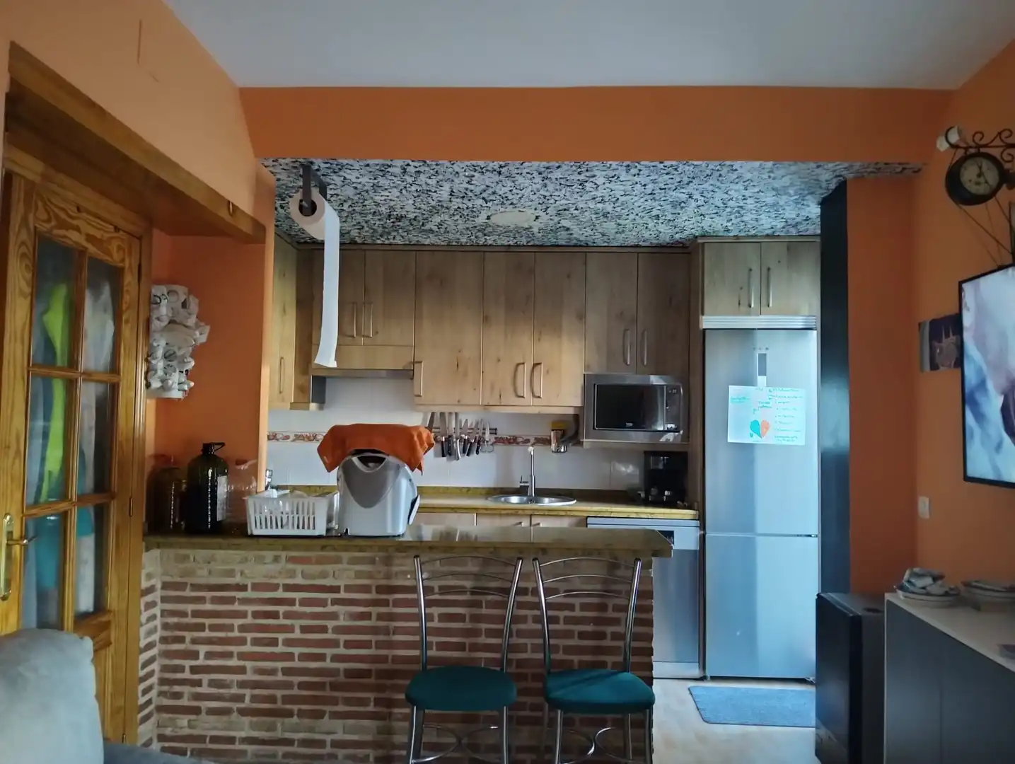 Cocina de Ático en venta en Plasencia con Amueblado
