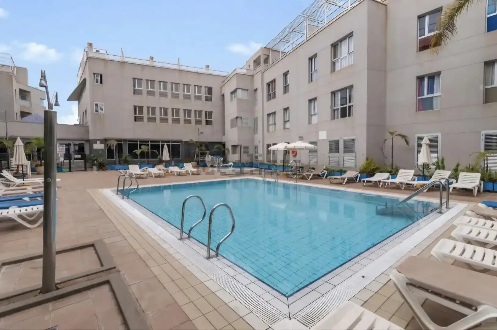 Piscina de Piso de alquiler en Gáldar con Piscina, Amueblado y Horno