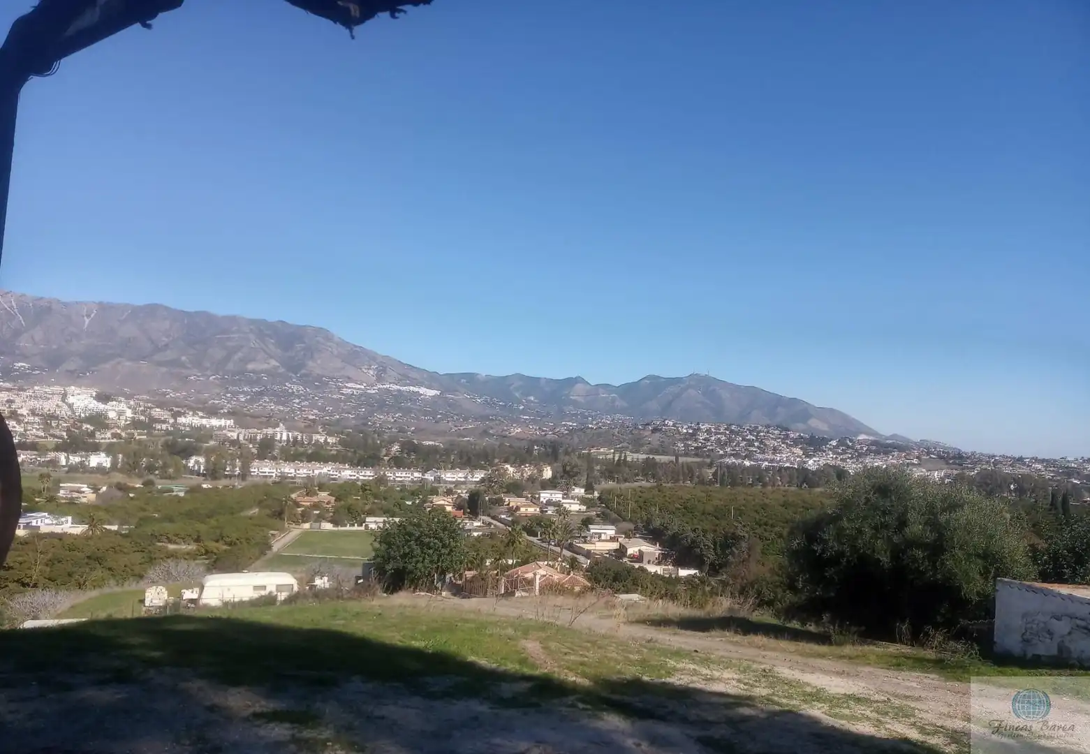 Vista exterior de Finca rústica en venda en Mijas