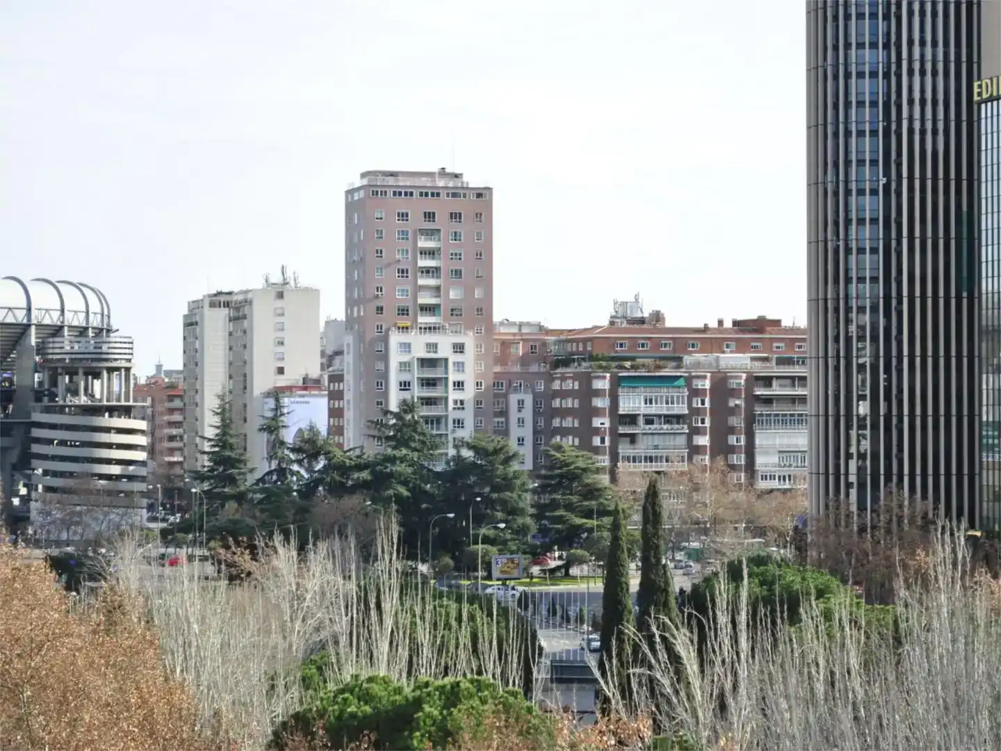 Außenansicht von Wohnung zur Miete in  Madrid Capital mit Klimaanlage