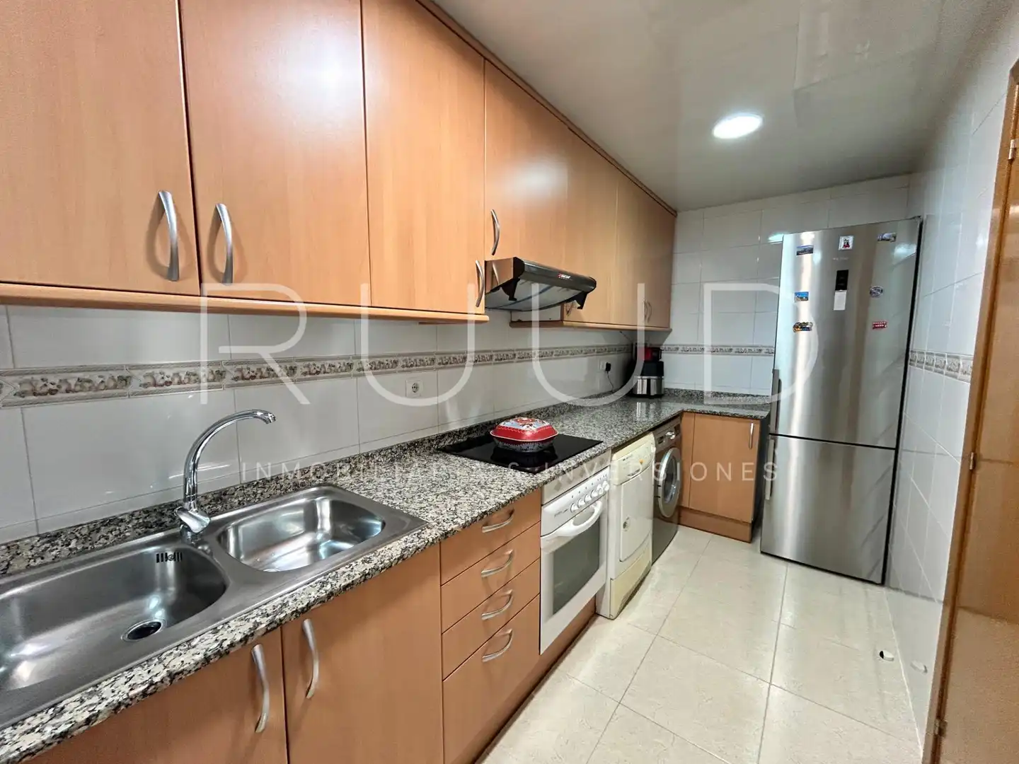 Kitchen of Flat for sale in Castelldefels  with Air Conditioner, Heating and Private garden