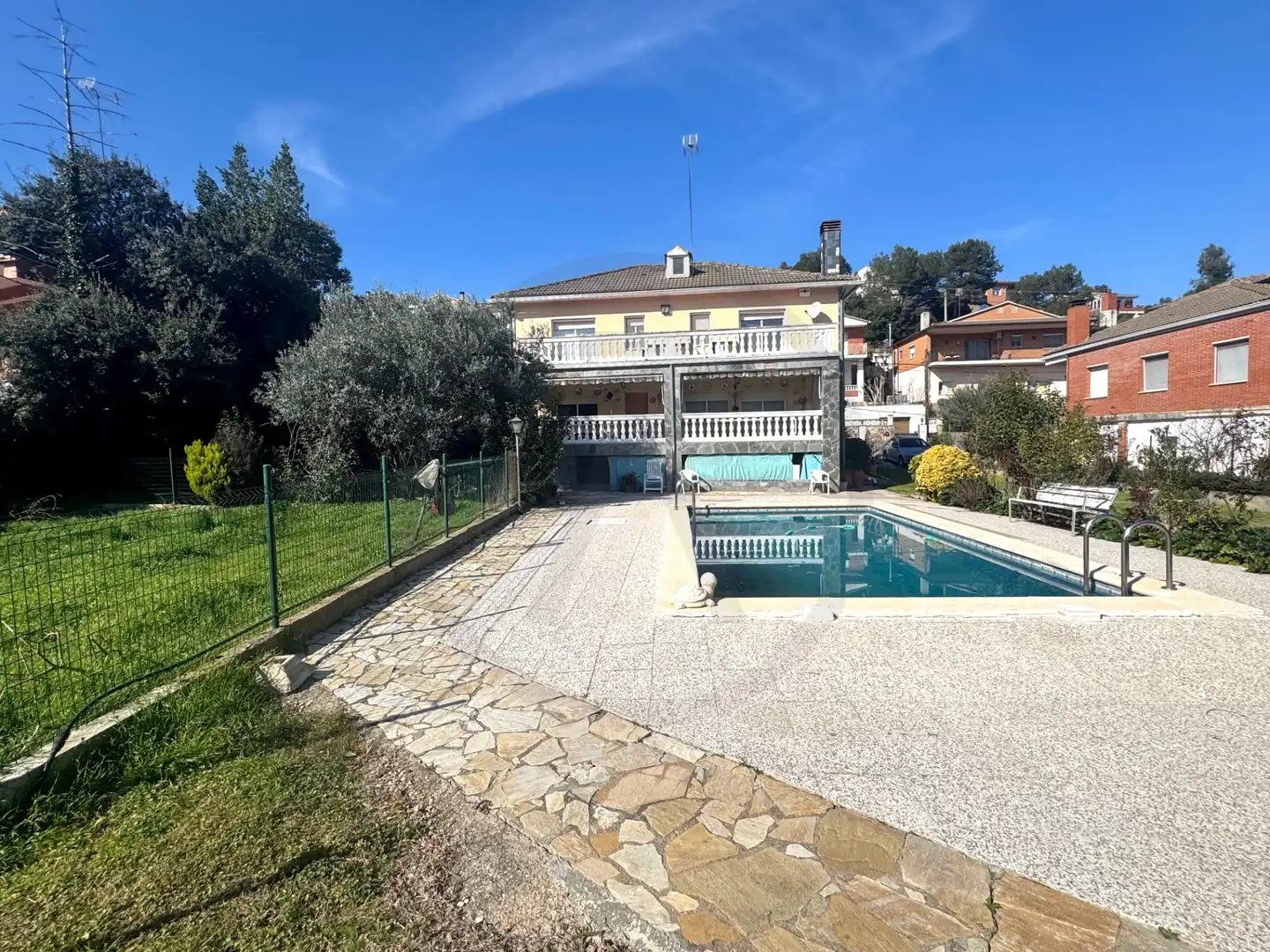 Vista exterior de Casa o chalet en venta en Vacarisses con Aire acondicionado, Calefacción y Jardín privado