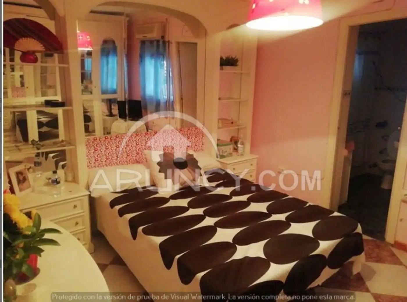 Bedroom of Houses for rent in Alcalá de Guadaira  with Air Conditioner, Private garden and Swimming Pool