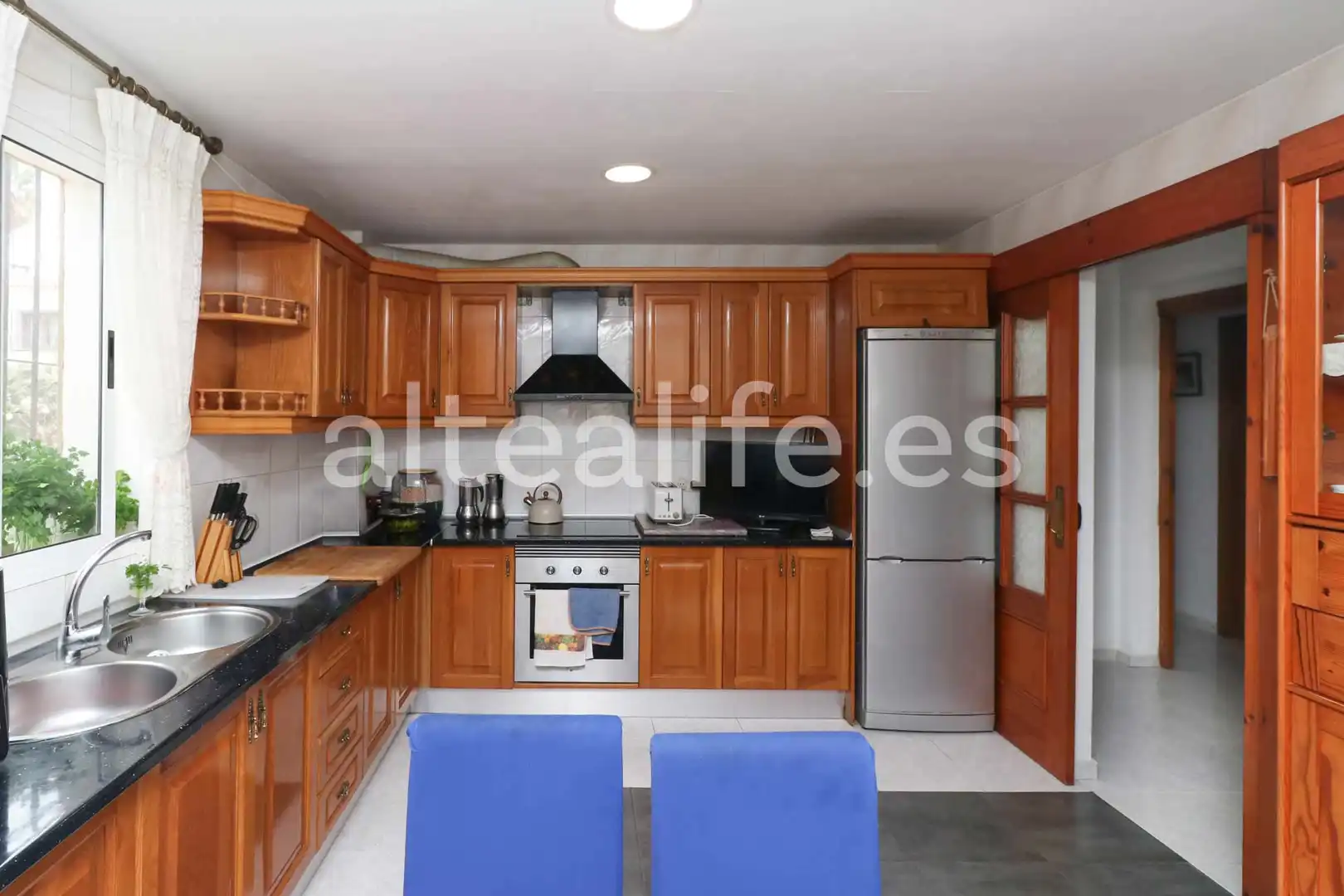 Kitchen of Houses for sale in L'Alfàs del Pi  with Air Conditioner, Private garden and Terrace