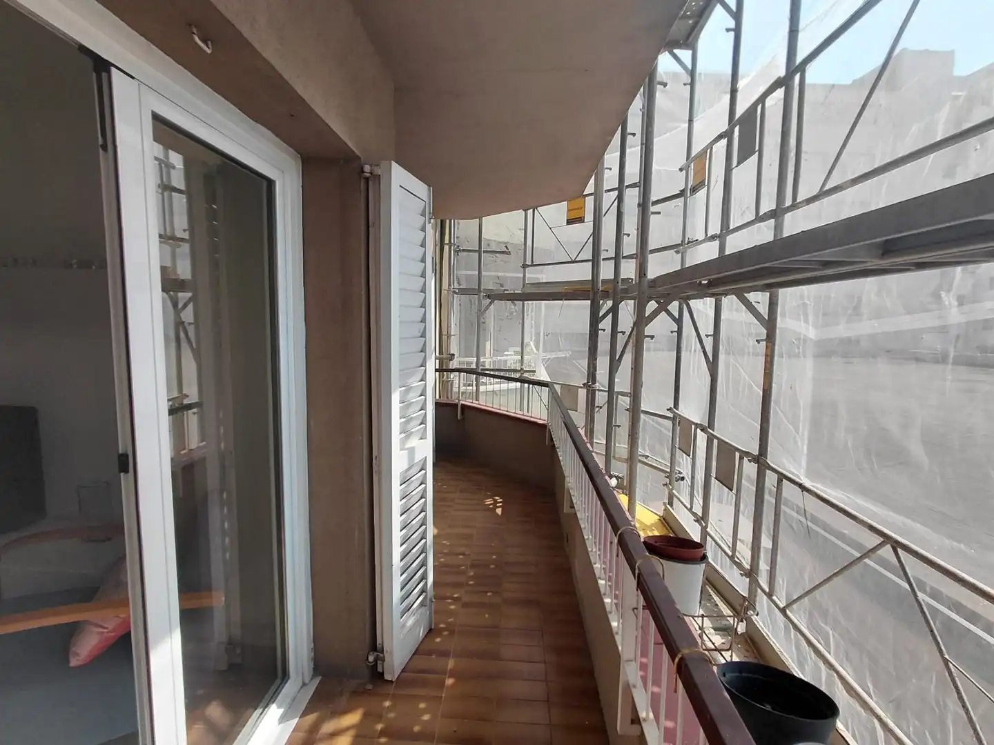 Balcony of Flat for sale in Girona  with Heating, Terrace and Balcony