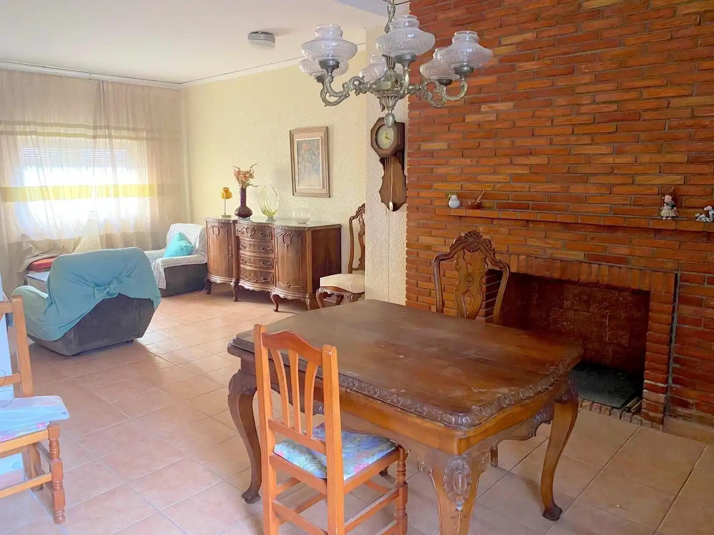 Menjador de Casa o xalet en venda en Vallada amb Terrassa i Traster