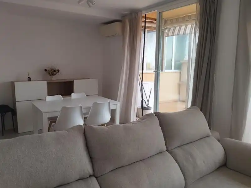 Sala de estar de Ático de alquiler en  Palma de Mallorca con Aire acondicionado, Calefacción y Parquet
