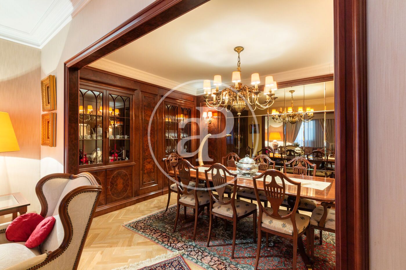 Dining room of Single-family semi-detached for sale in Aldaia  with Air Conditioner, Heating and Terrace