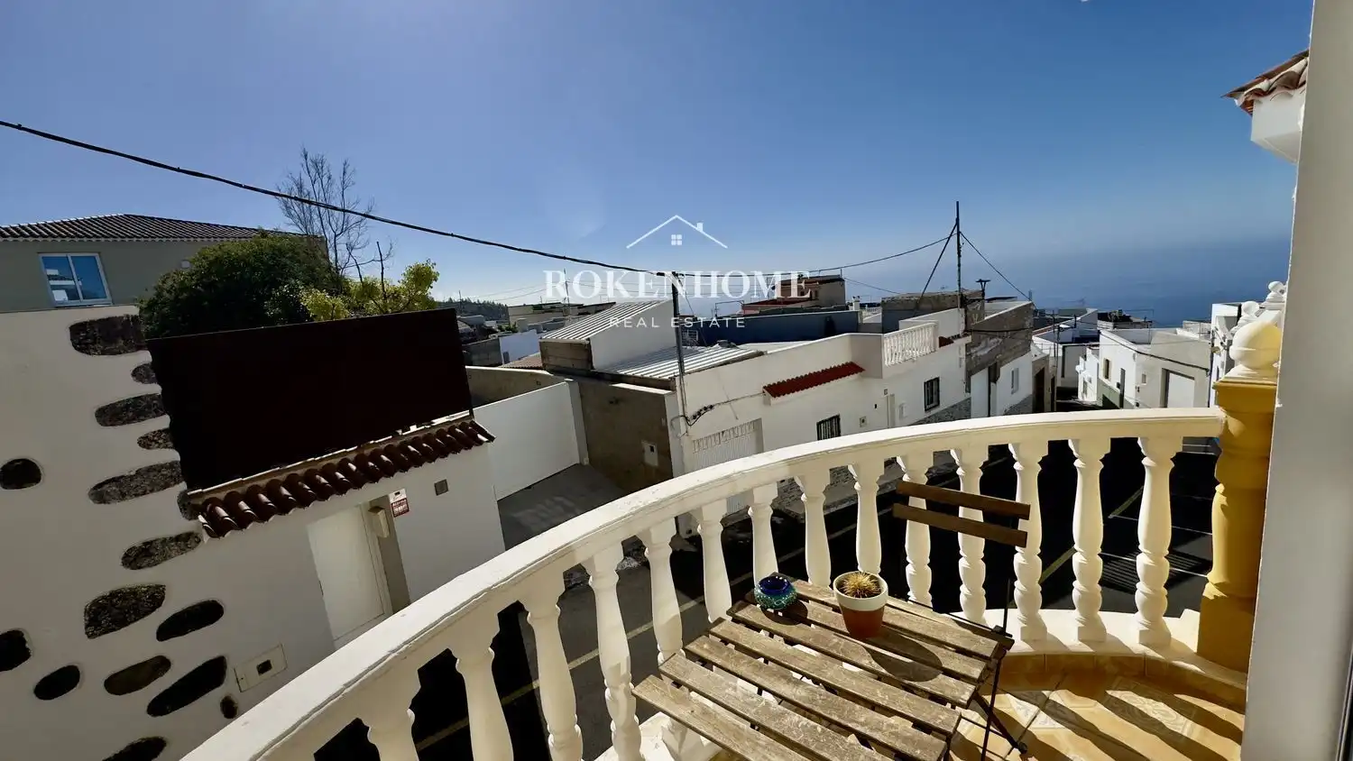 Vista exterior de Casa adosada en venta en Santiago del Teide con Aire acondicionado, Terraza y Trastero