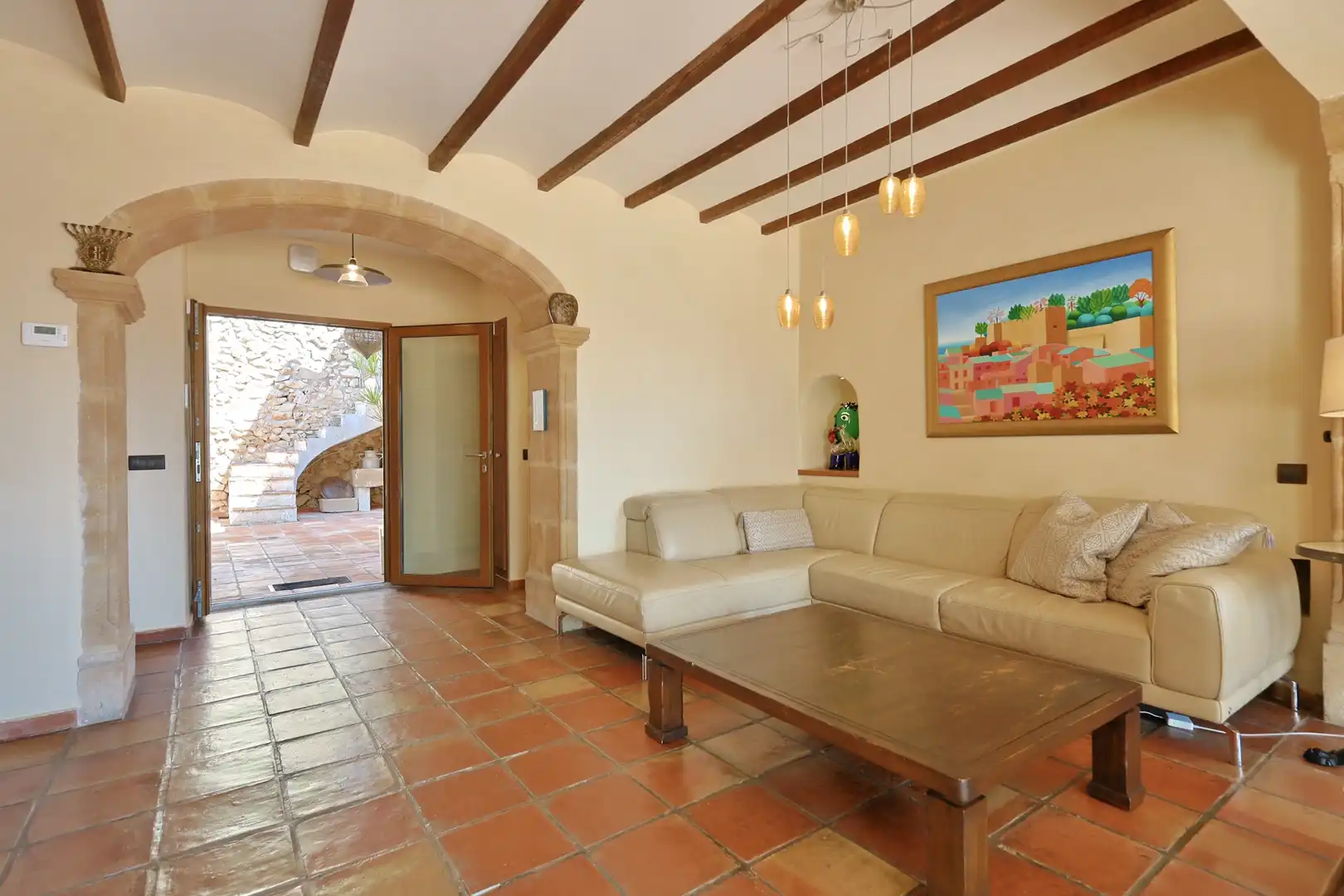 Sala de estar de Casa o chalet en venta en Jávea / Xàbia