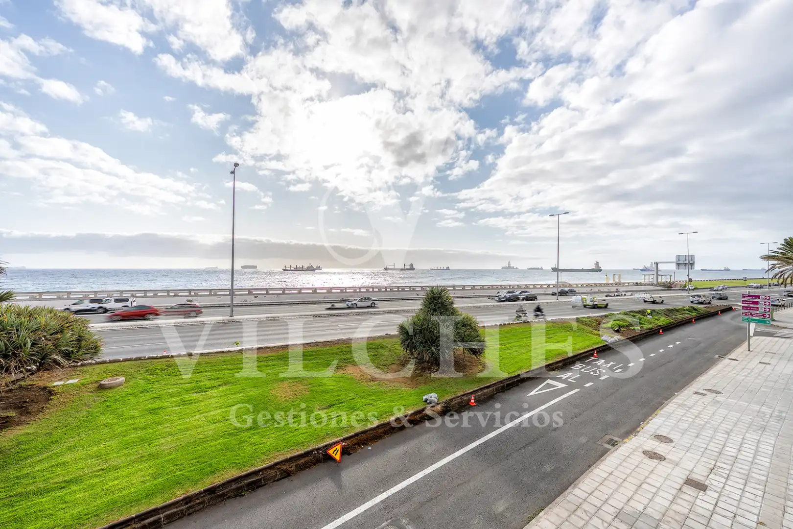 Exterior view of Flat for rent in Las Palmas de Gran Canaria  with Furnished