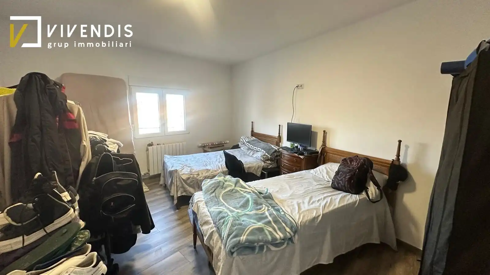 Bedroom of Flat for sale in Lleida  with Air Conditioner, Heating and Terrace