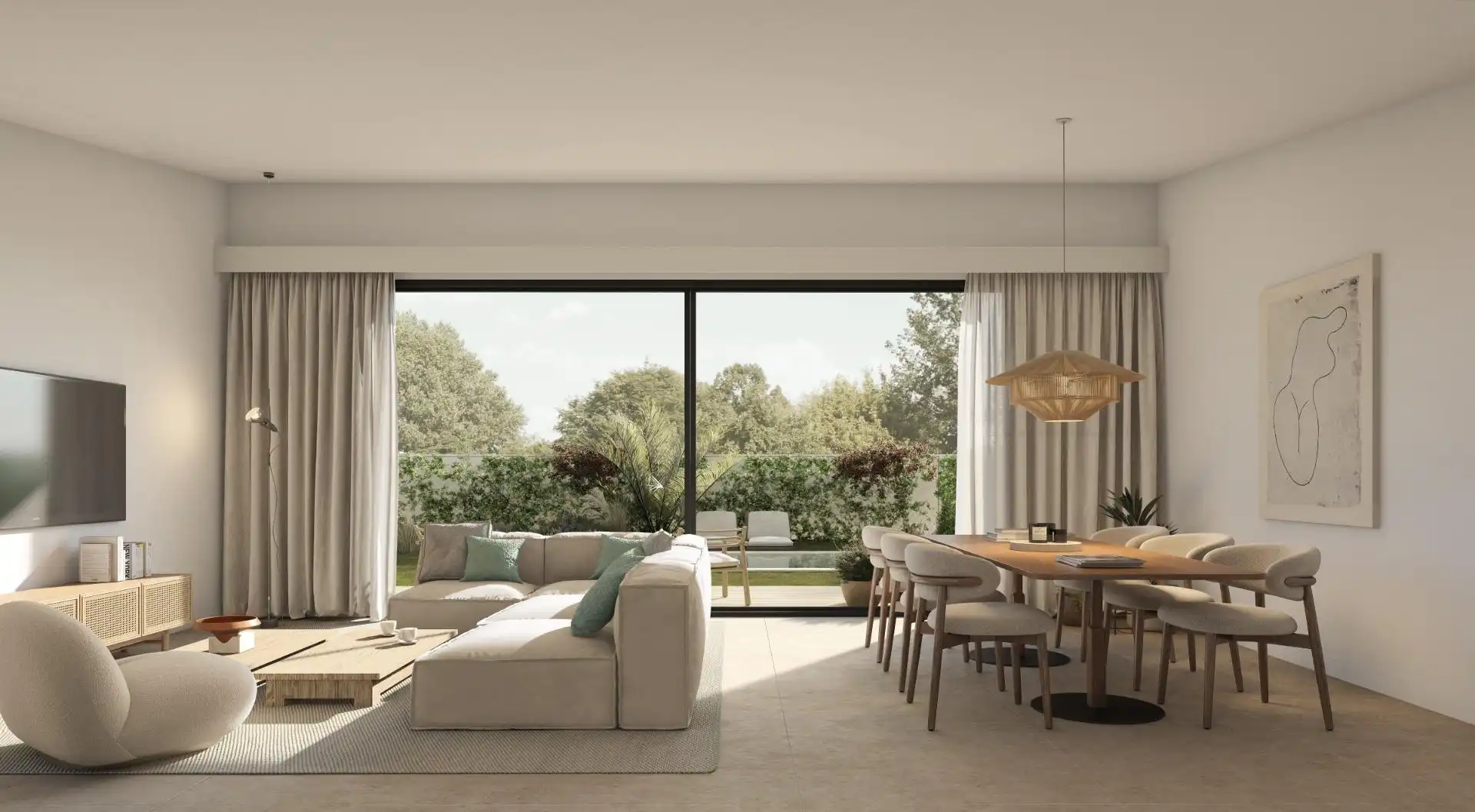 Sala de estar de Casa o chalet en venta en Olesa de Montserrat con Aire acondicionado, Calefacción y Terraza