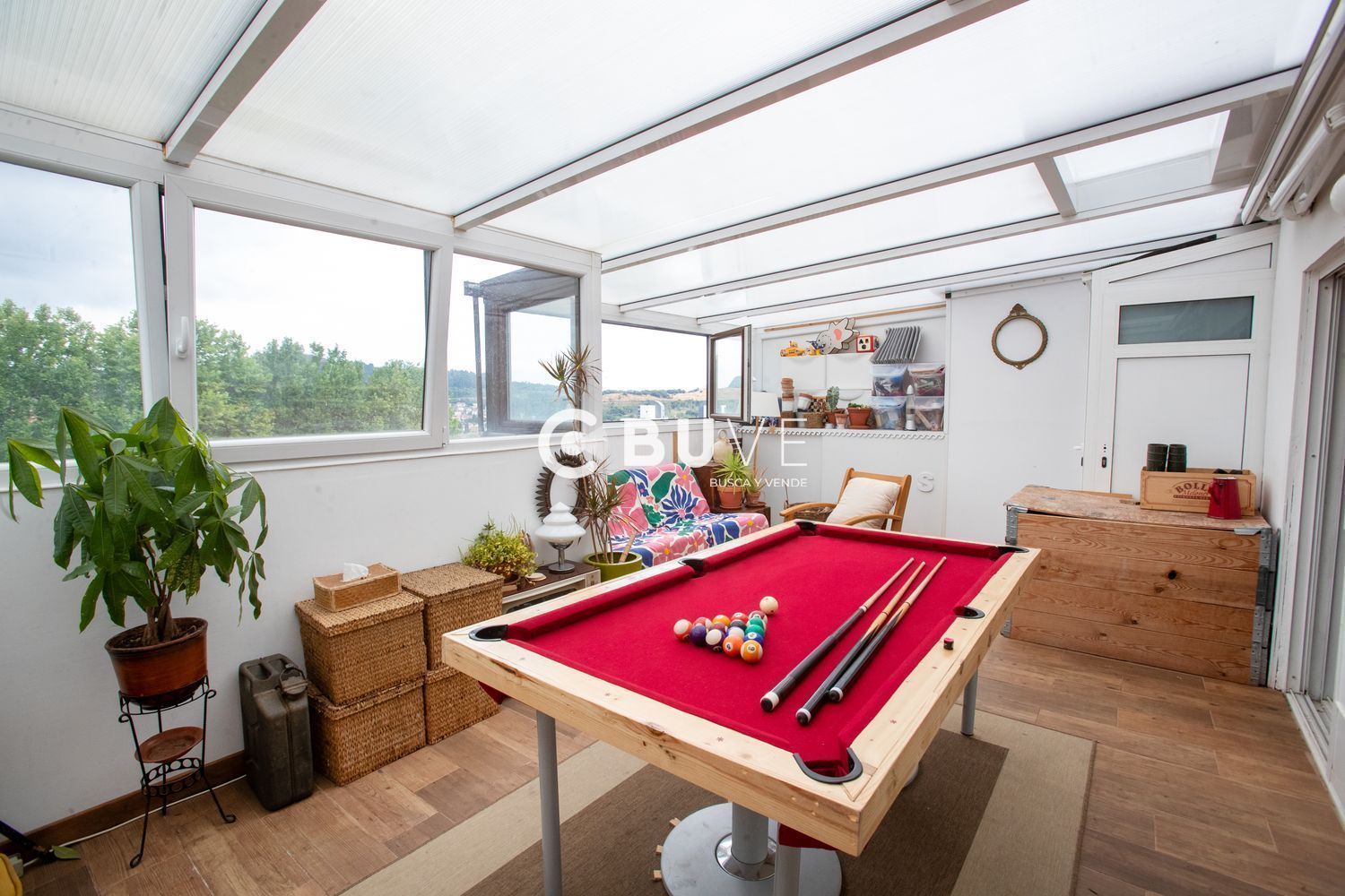 Jardí de Àtic en venda en Santiago de Compostela  amb Calefacció i Terrassa