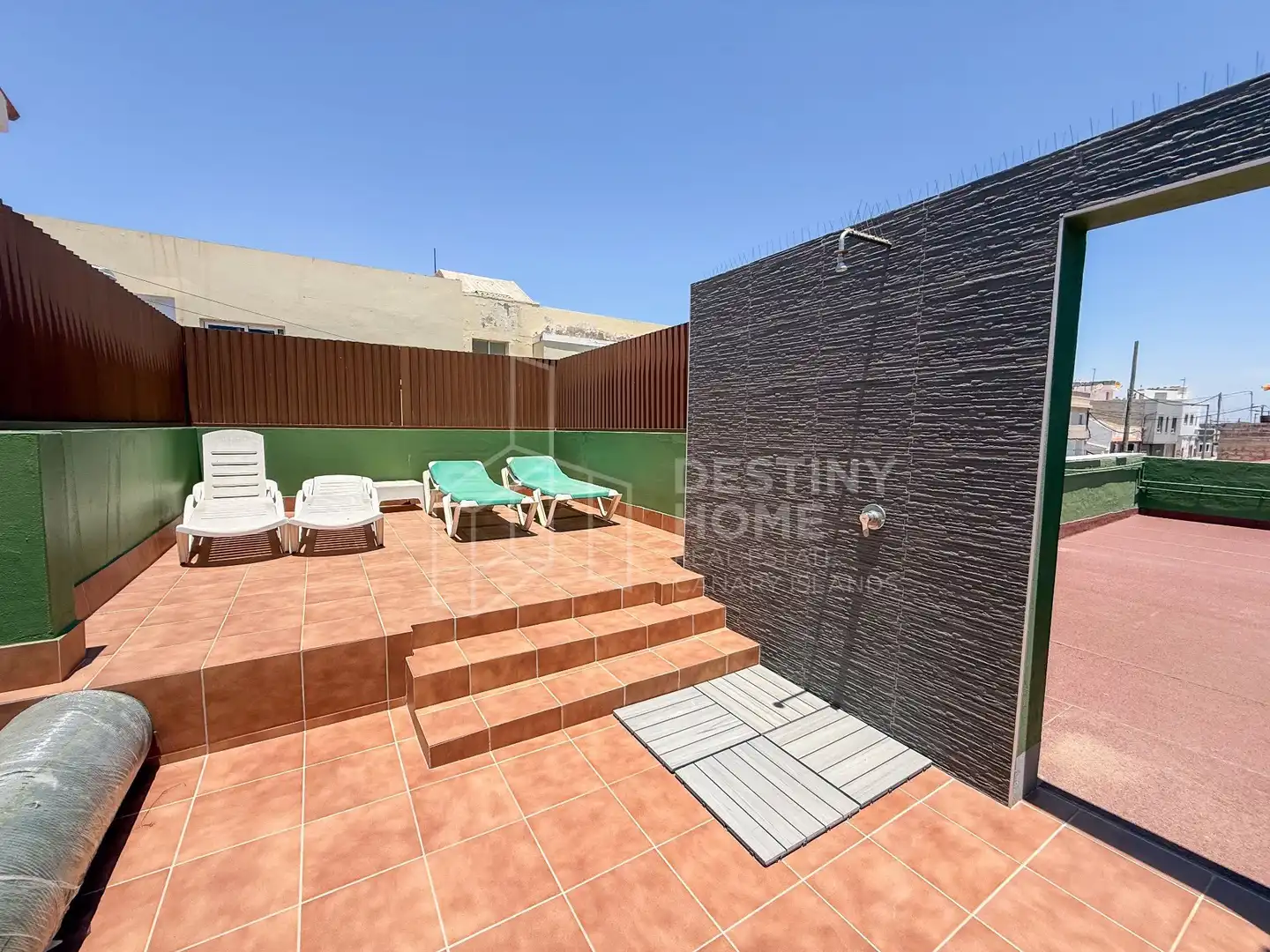 Terraza de Casa adosada en venta en El Matorral