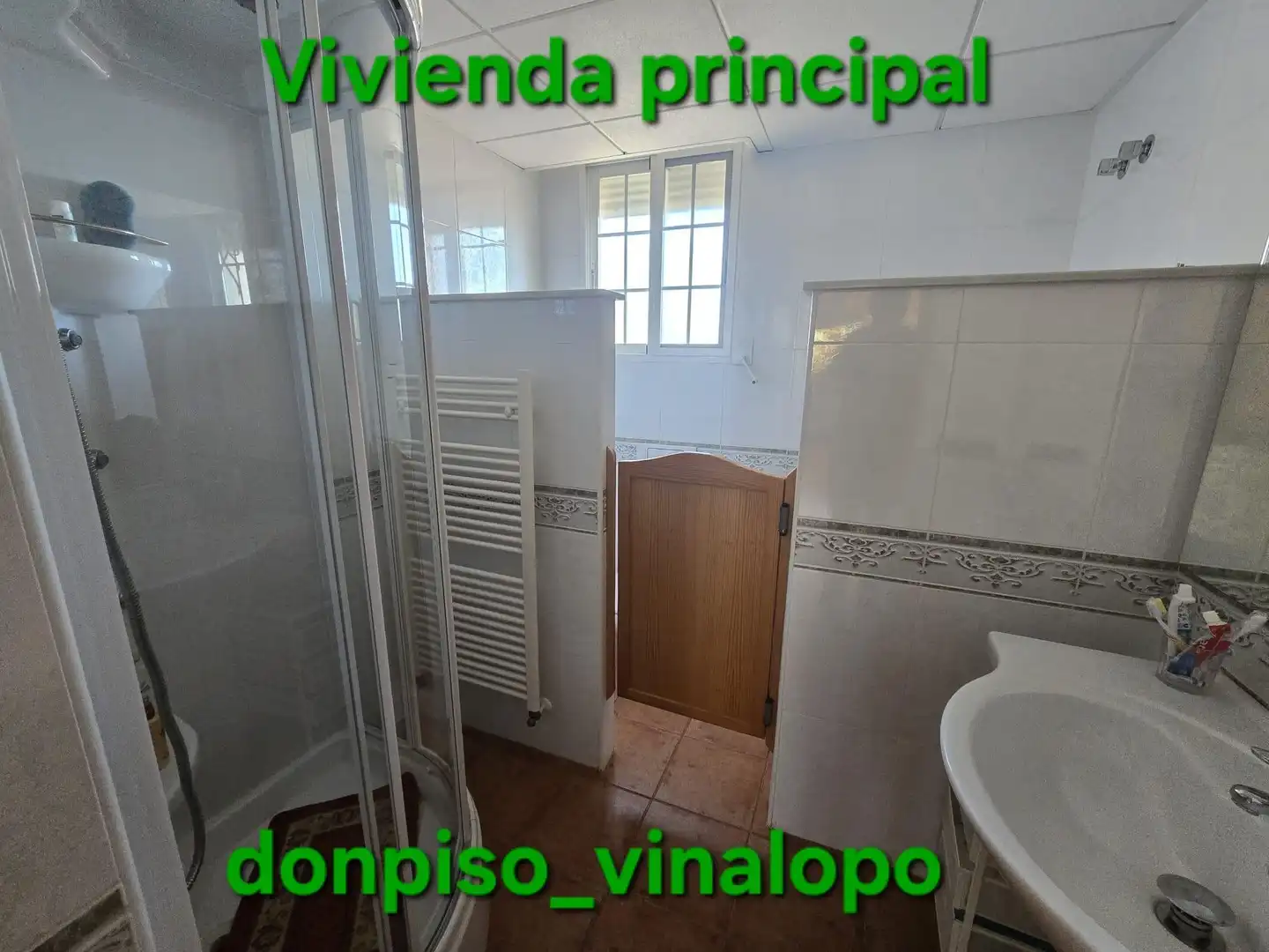 Bany de Finca rústica en venda en Elda amb Calefacció i Piscina
