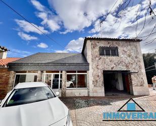 Exterior view of House or chalet for sale in Cuarte de Huerva  with Private garden, Terrace and Storage room