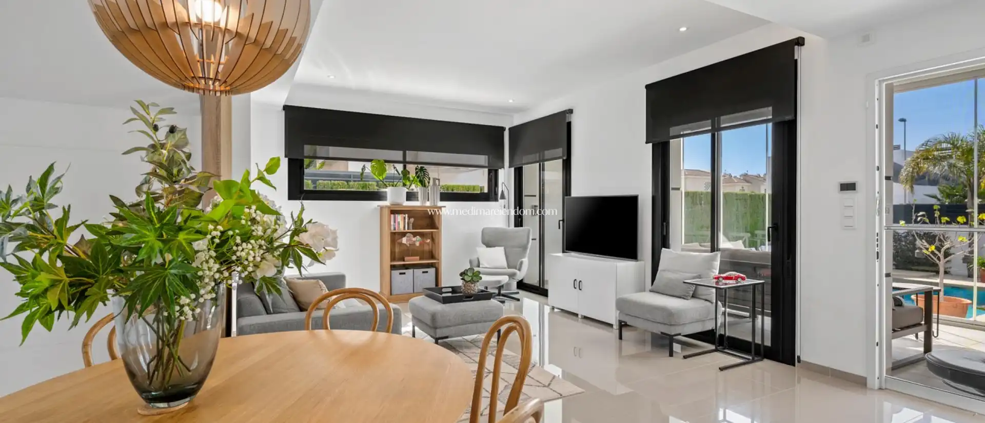 Sala de estar de Casa o chalet en venta en Rojales con Aire acondicionado, Calefacción y Jardín privado