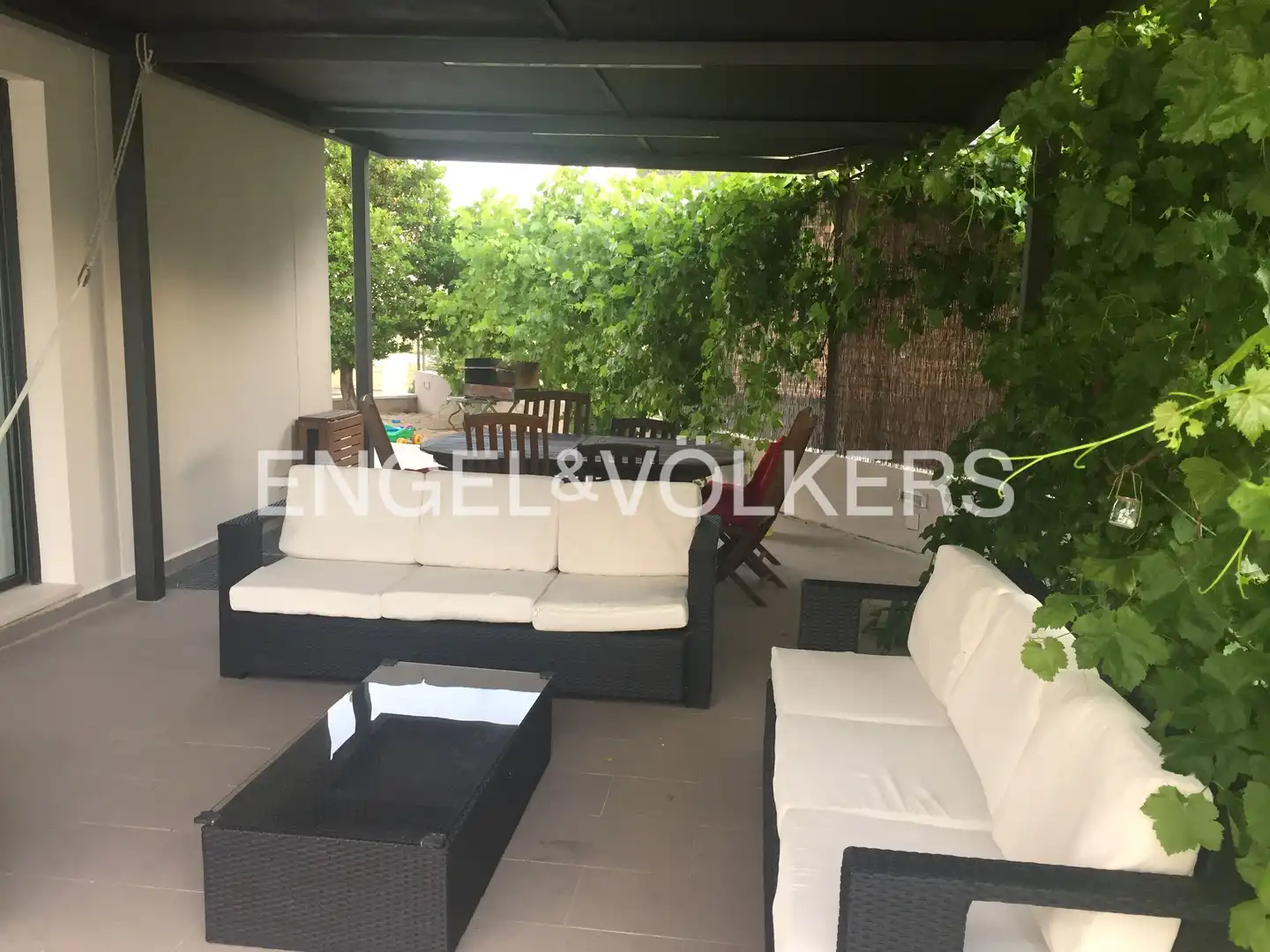 Terraza de Casa o chalet de alquiler en Torrelodones con Aire acondicionado, Calefacción y Jardín privado