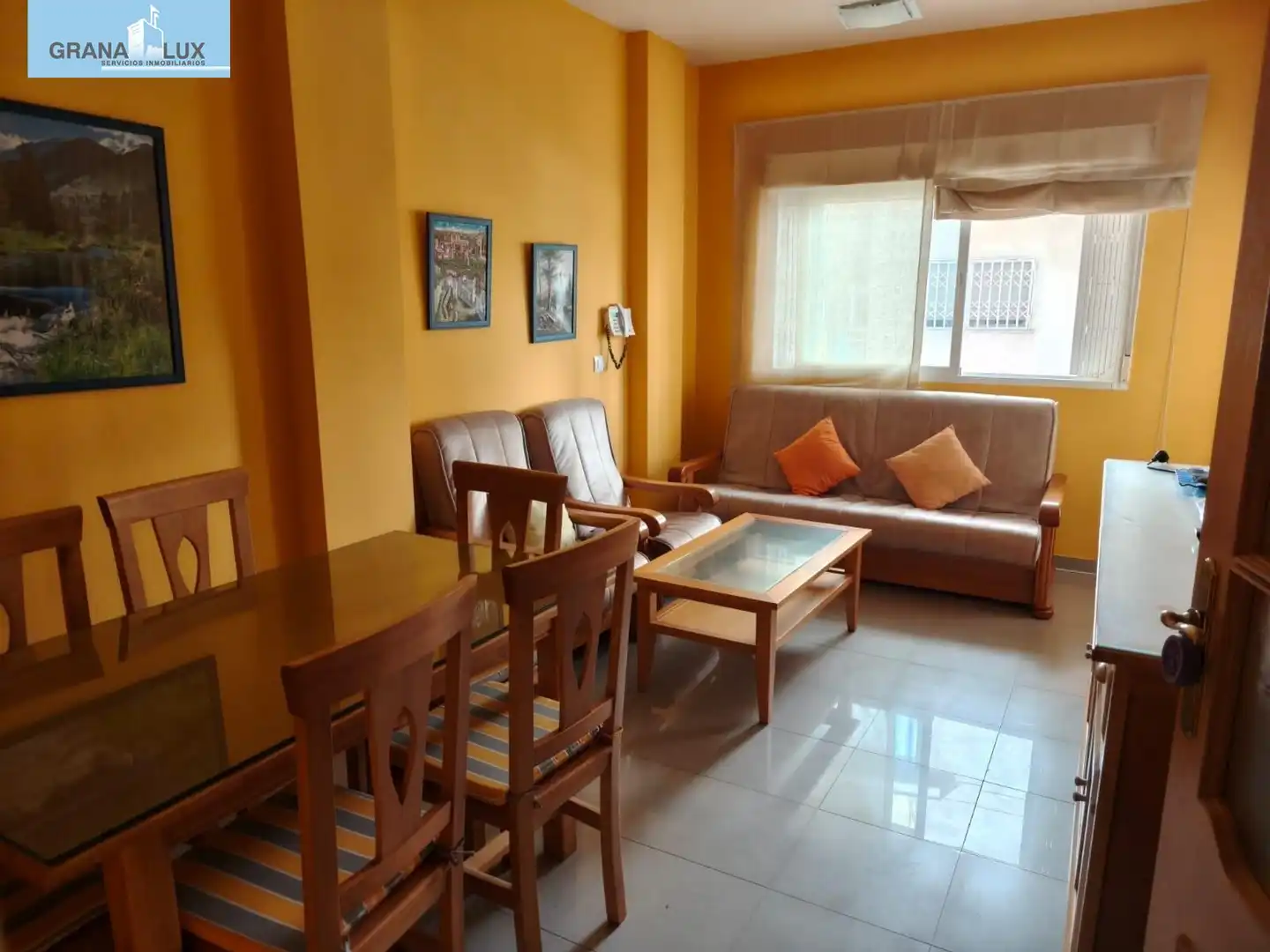 Wohnzimmer von Wohnung zur Miete in Gualchos