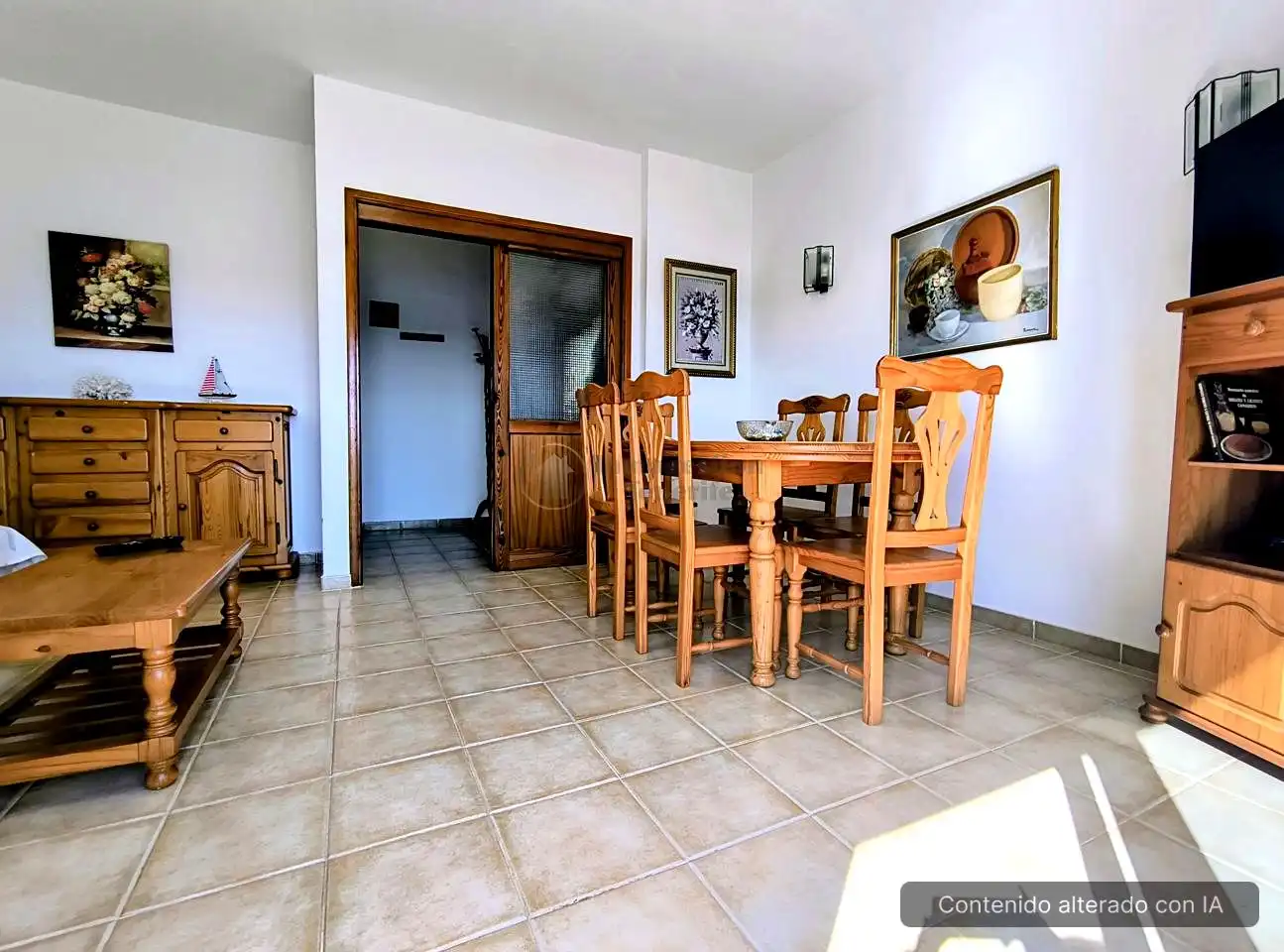 Dining room of Flat for rent in Arona  with Furnished and Balcony