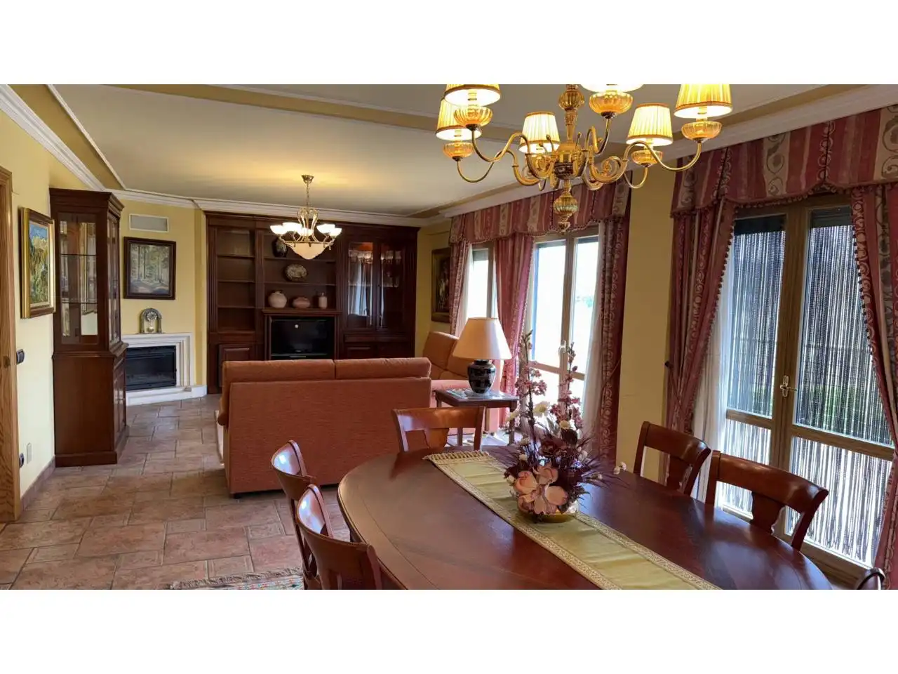 Dining room of Houses for sale in Urdiain  with Heating, Private garden and Terrace