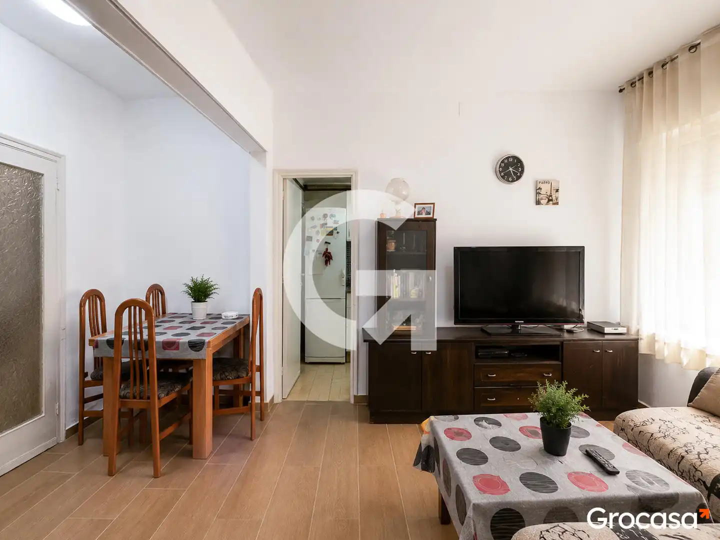 Wohnzimmer von Erdgeschoss zum Verkauf in Gavà mit Klimaanlage, Heizung und Ofen