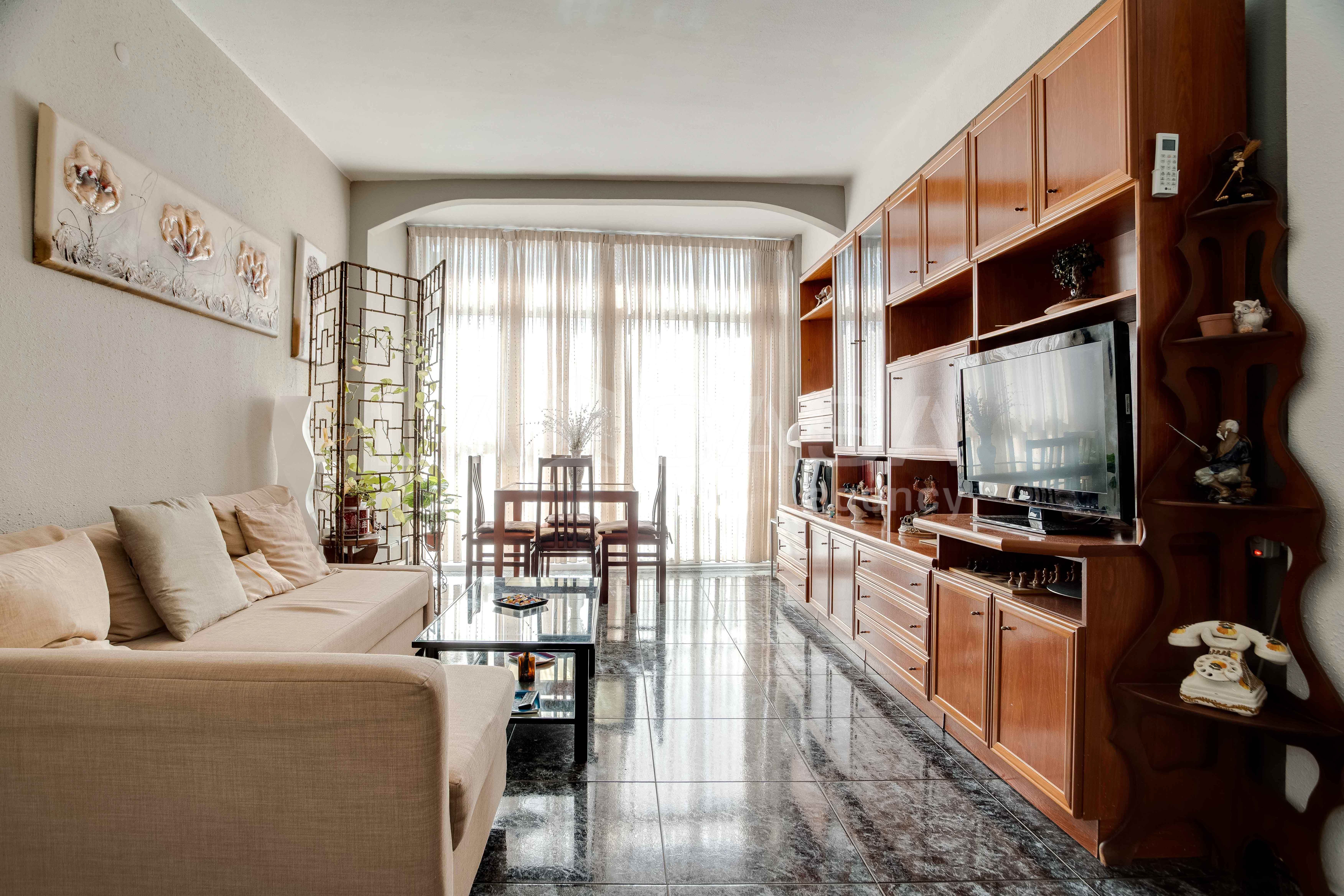Living room of Flat for sale in  Barcelona Capital