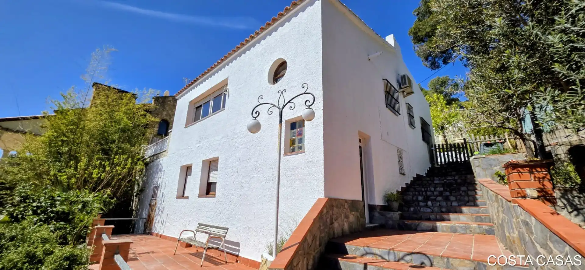 Vista exterior de Casa o chalet en venta en Olivella con Aire acondicionado, Jardín privado y Alarma