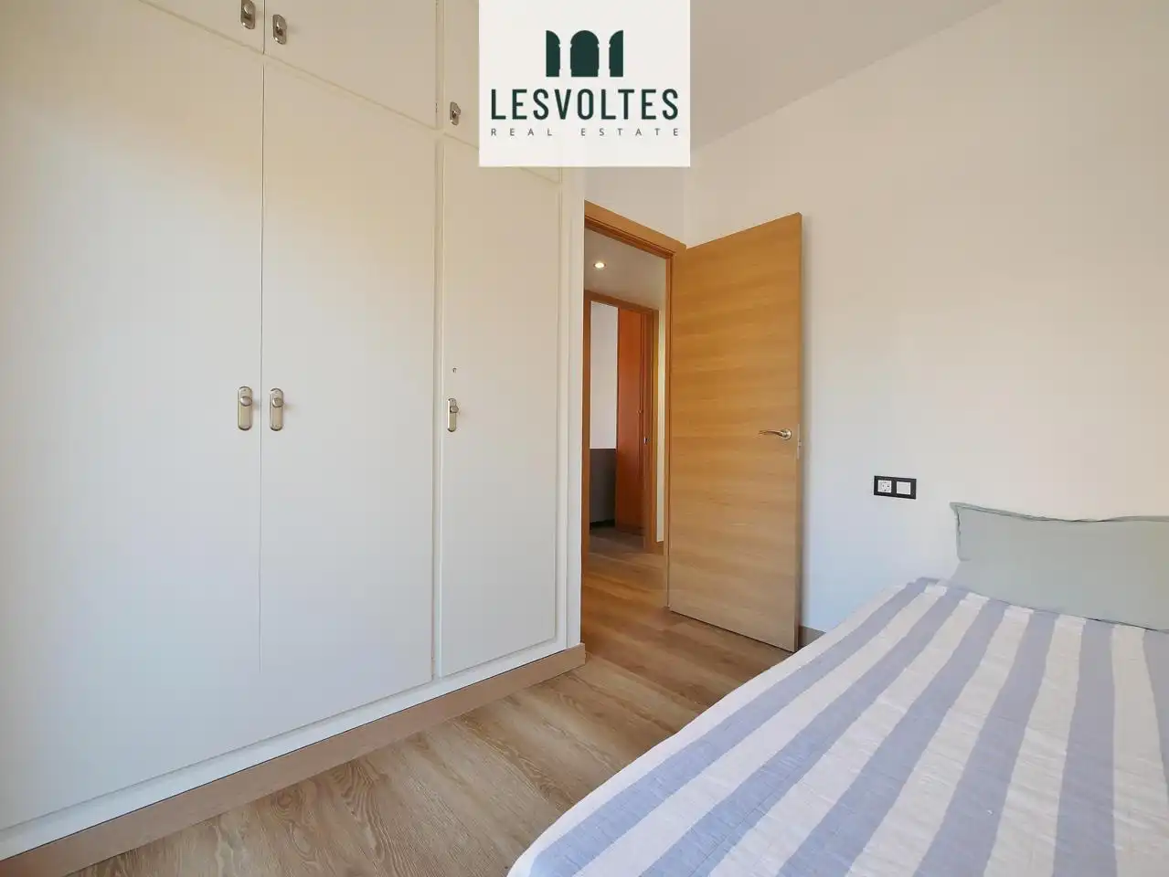 Schlafzimmer von Wohnung zum Verkauf in Palafrugell mit Heizung, Parkett und Balkon