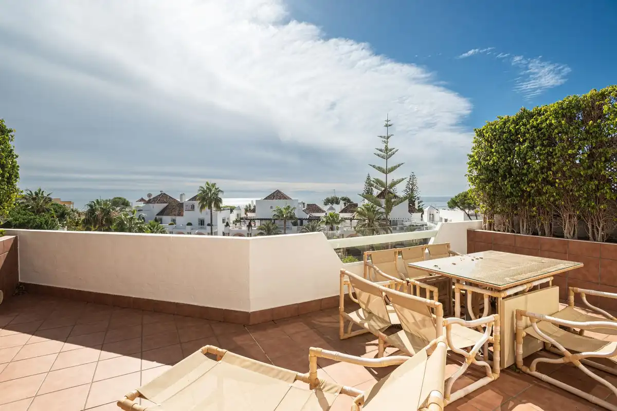 Terrassa de Àtic en venda en Marbella amb Aire condicionat, Terrassa i Moblat