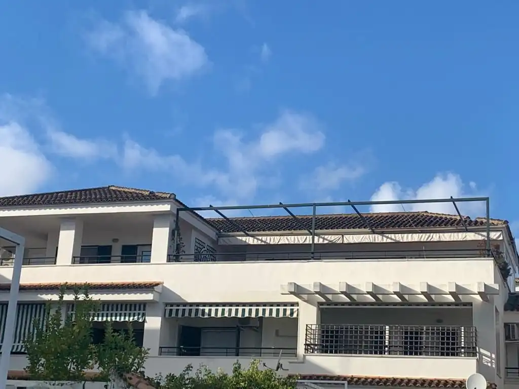 Vista exterior de Ático de alquiler en Badajoz con Aire acondicionado, Calefacción y Jardín privado