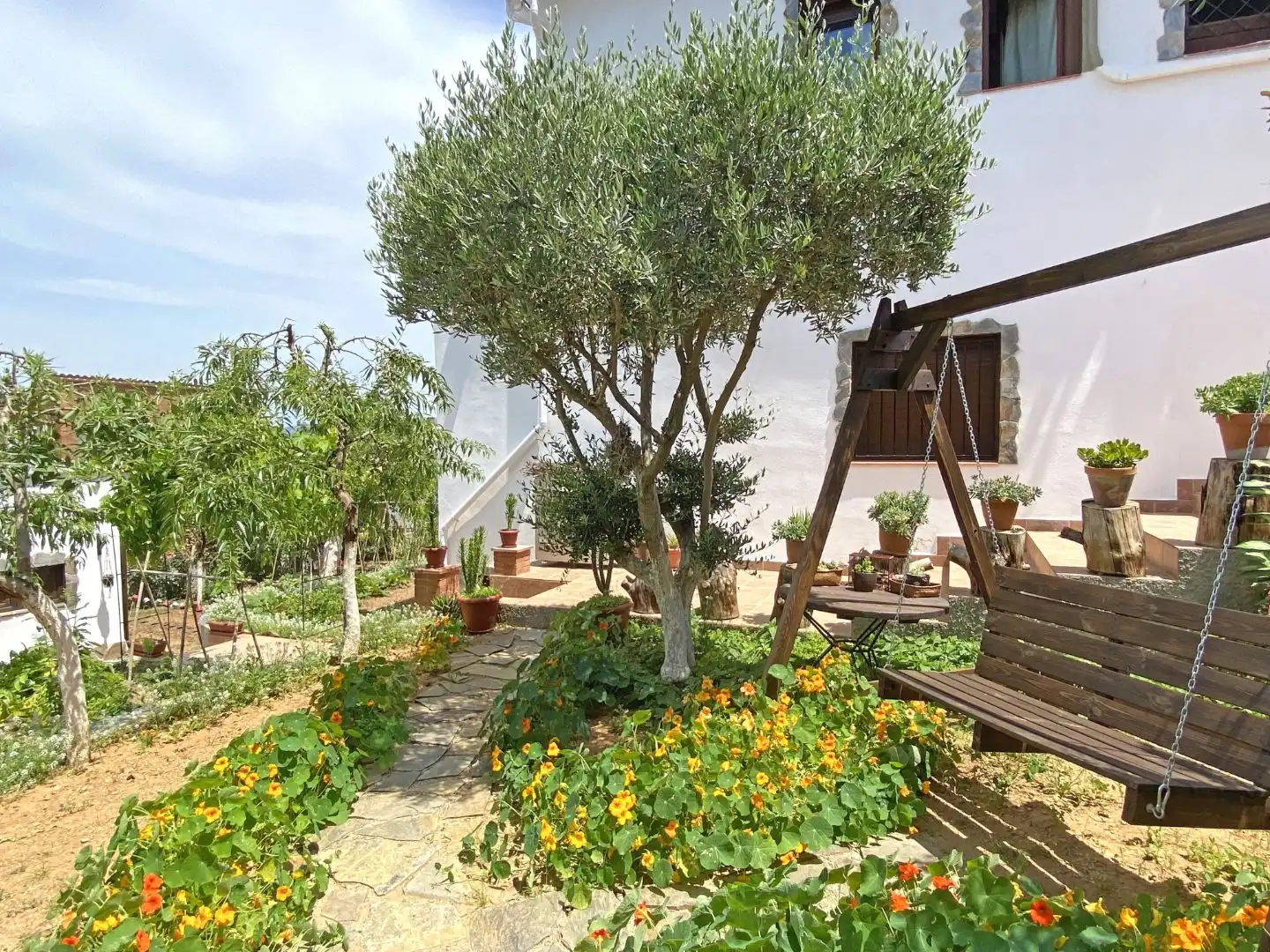 Jardín de Casa o chalet en venta en Sant Vicenç Dels Horts con Aire acondicionado, Terraza y Piscina