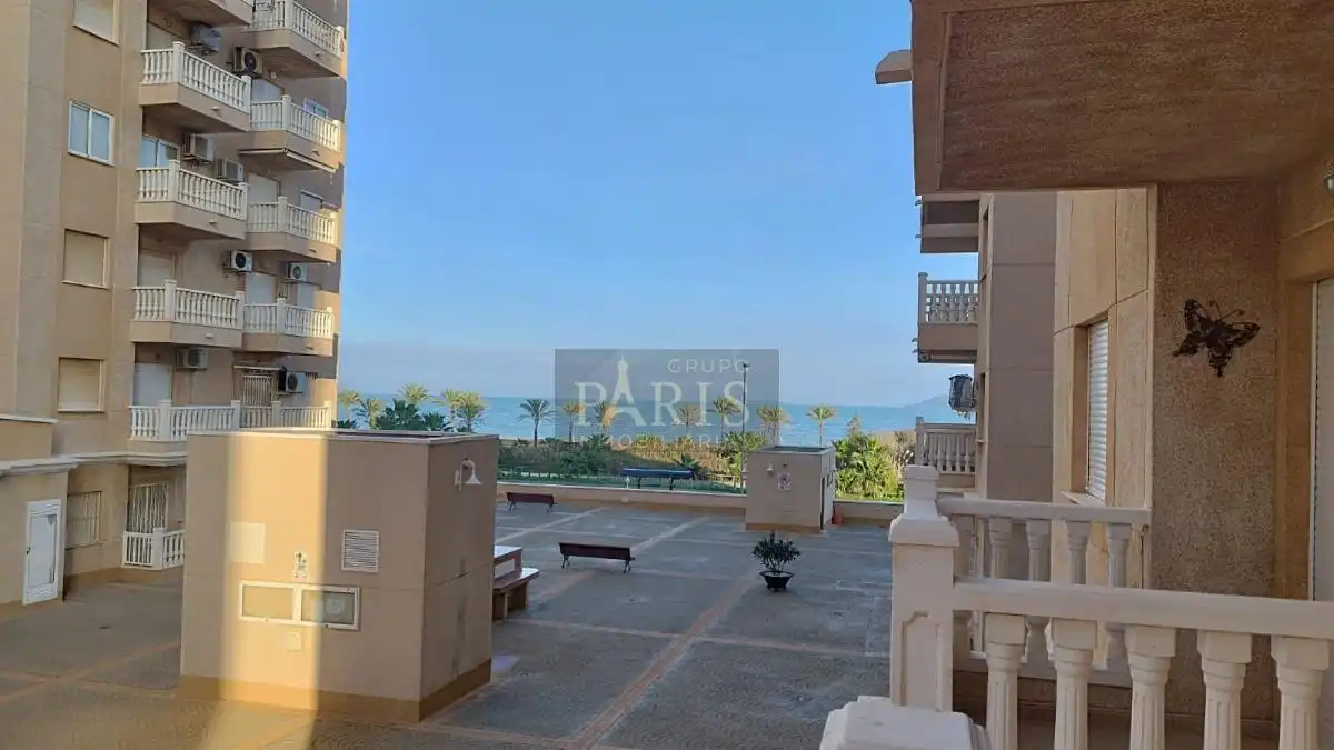 Schlafzimmer von Wohnung zur Miete in Cartagena mit Möbliert, Balkon und Gemeinschaftspool