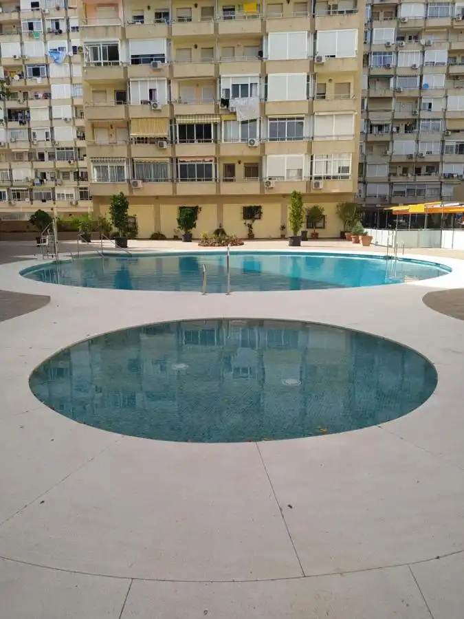 Swimming pool of Study for rent in Torremolinos  with Air Conditioner, Heating and Terrace