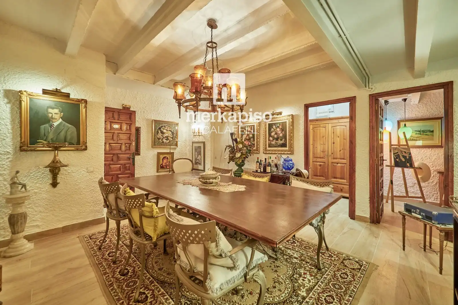 Dining room of Detached homes for sale in Calafell  with Air Conditioner, Heating and Terrace