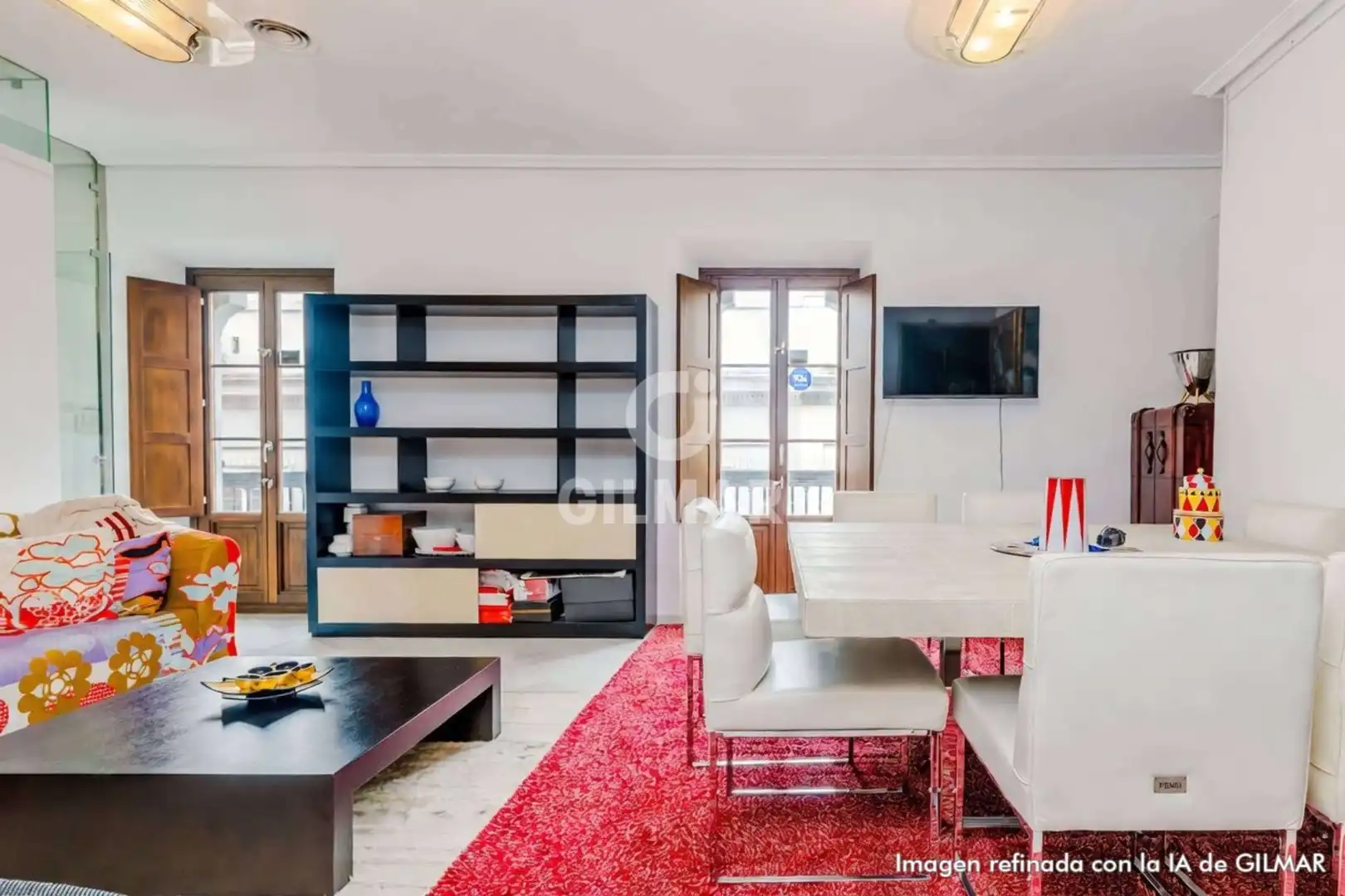 Sala de estar de Dúplex en venta en Sevilla con Calefacción y Balcón